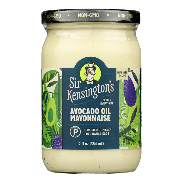 Sir Kensington's - Mayo W/avocado Oil Jar Gluten Free - Case Of 6-12 Fz