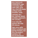 Divine - Bar Milk Chocolate - Case Of 12 - 3 Oz