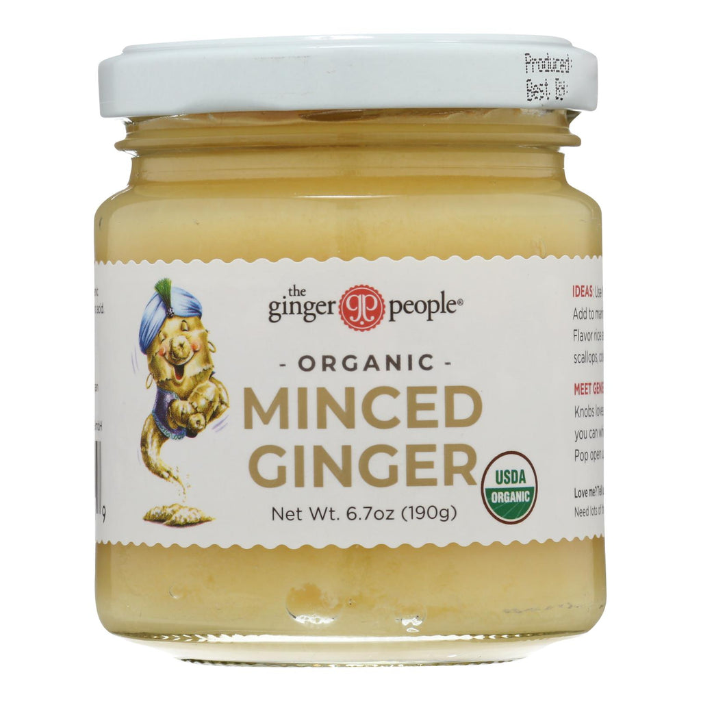 The Ginger People Organic Minced - Case Of 12 - 6.7 Oz.
