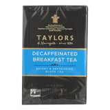 Taylors Of Harrogate Decaffeinated Breakfast Tea Bags  - Case Of 6 - 50 Bag