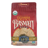 Lundberg Family Farms Organic California Brown Basmati Rice - Case Of 6 - 2 Lb.