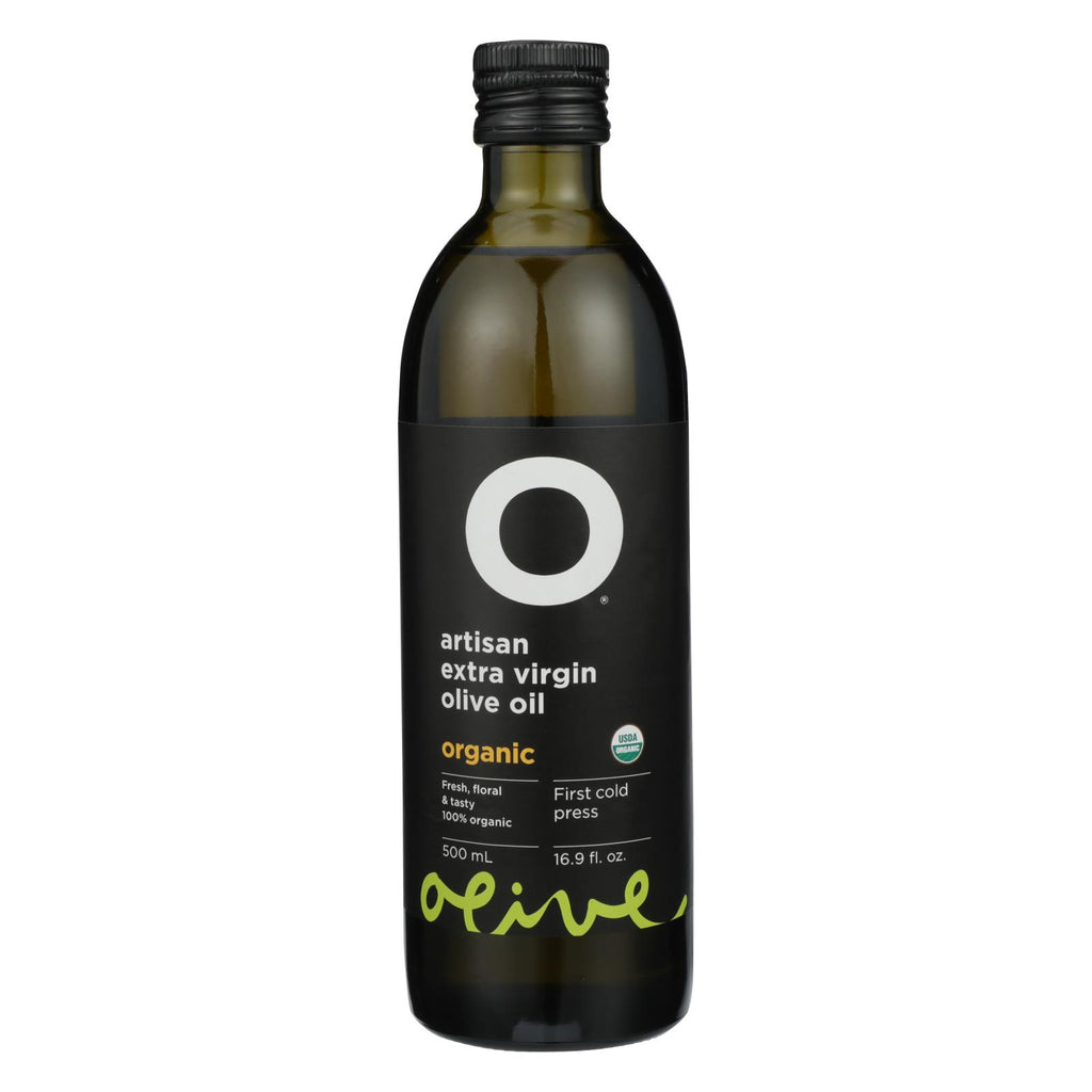 O Olive Oil - 100% Organic Extra Virgin Olive Oil - Case Of 6 - 16.9 Fl Oz