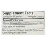 Organic India Wellness Supplements, Ashwagandha  - 1 Each - 90 Vcap