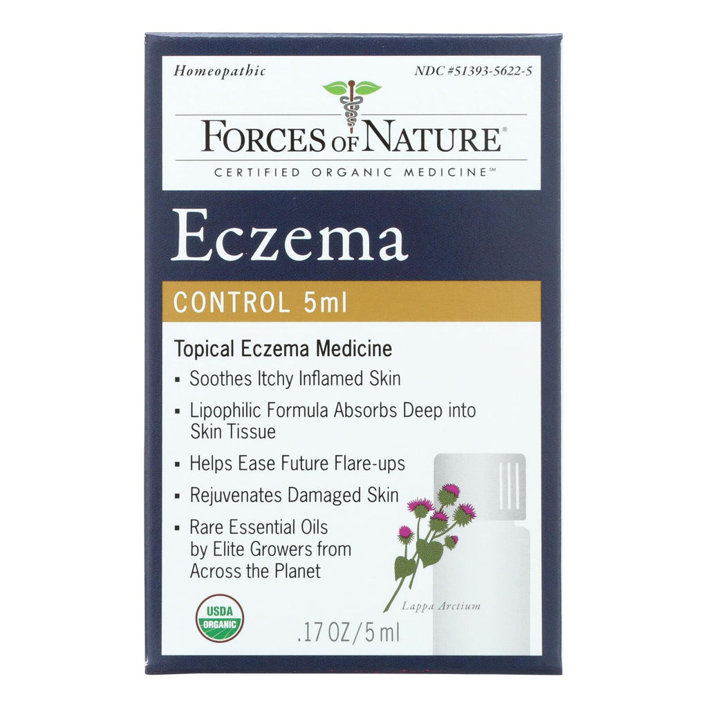 Forces Of Nature - Eczema Control - 1 Each - 5 Ml
