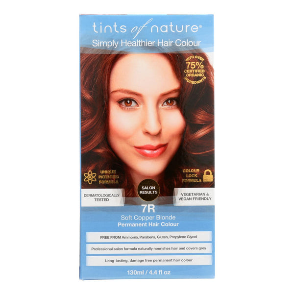 Tints Of Nature 7r Soft Copper Blonde Hair Color  - 1 Each - 4.4 Fz