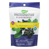 Nature's Way Sambucus Mint Flavored Zinc Lozenges  - 1 Each - 24 Ct