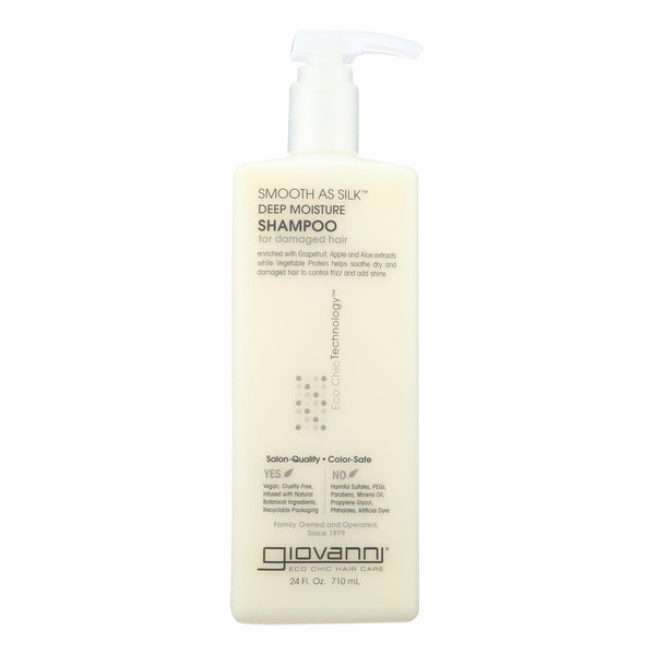 Giovanni Hair Care Products - Shampoo Smooth Deep Moisture - 24 Fz