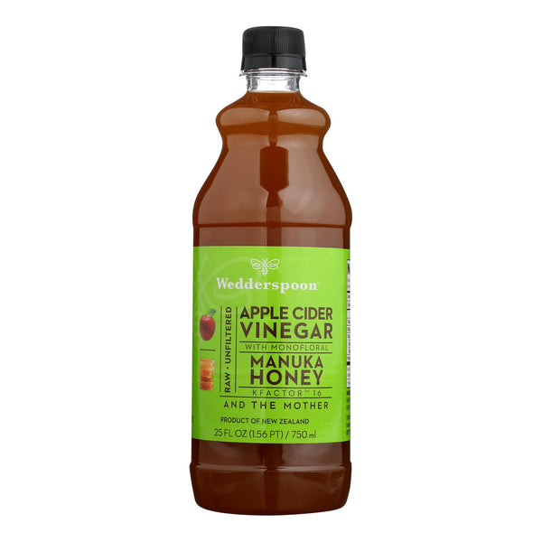 Wedderspoon - Apple Cider Vinegar W/manuka Honey - Case Of 6 - 25 Fz