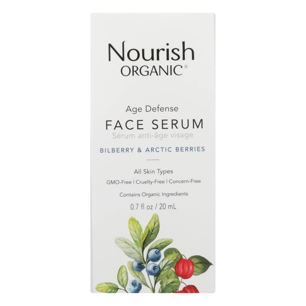 Nourish - Face Serum Age Defense - 1 Each - 0.7 Fz