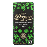 Divine - Bar Chocolate Dark W-mint Crisp - Case Of 12 - 3 Oz