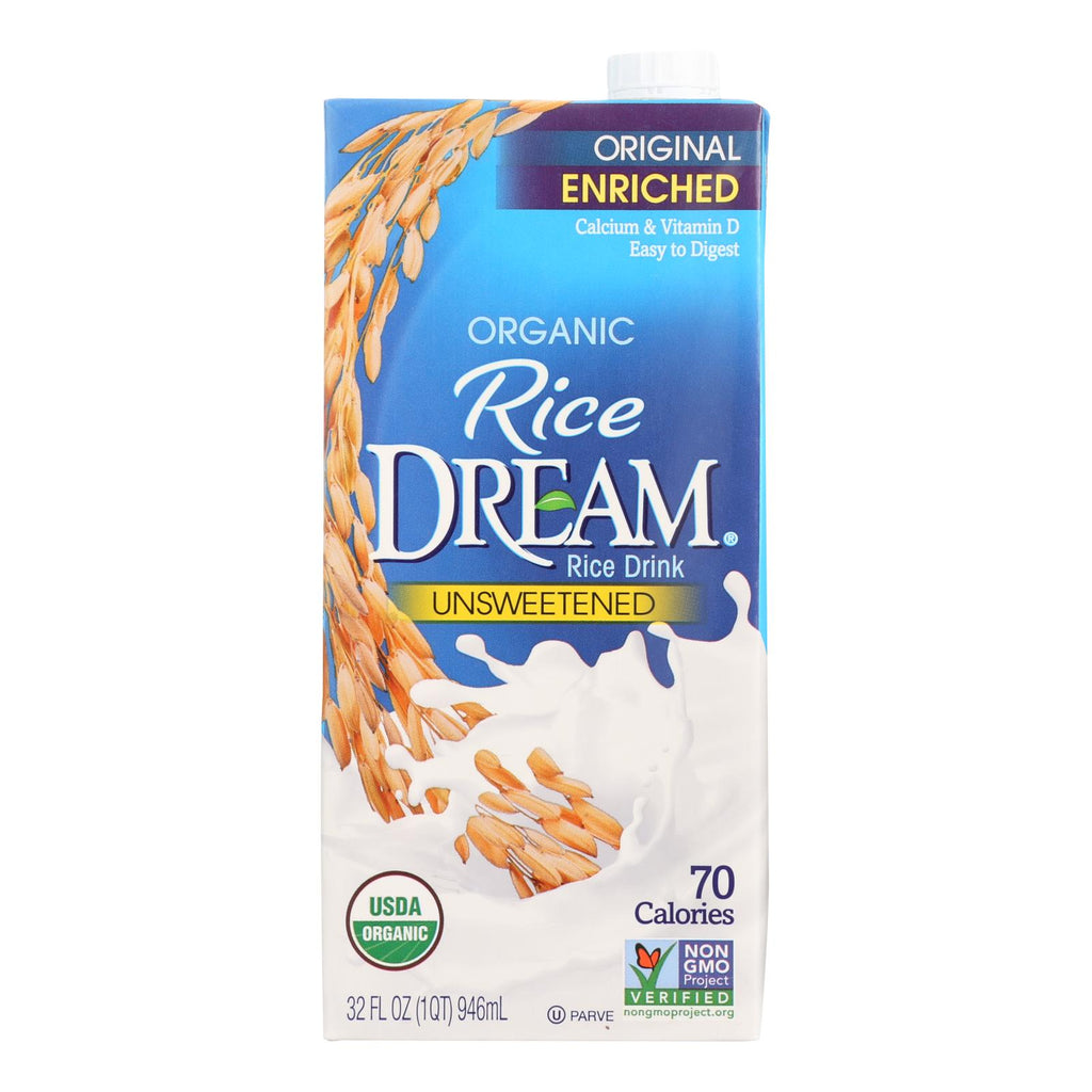 Rice Dream Organic Rice Drink - Original - Case Of 12 - 32 Fl Oz.