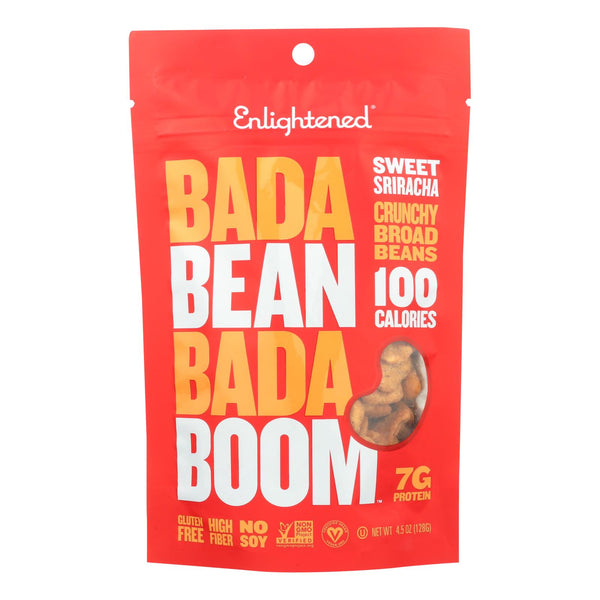 Bada Bean Bada Boom - Crunchy Beans Sweet Sriracha - Case Of 6-4.5 Oz