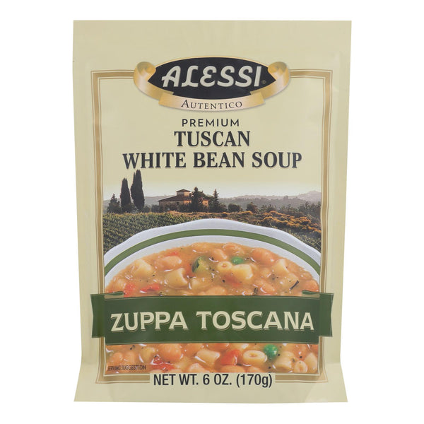 Alessi - Tuscan - White Bean Soup - Case Of 6 - 6 Oz.