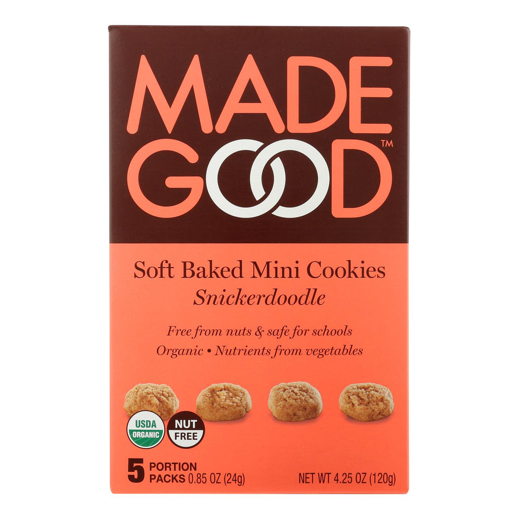 Made Good - Cookies Soft Mini Snickerdoodle - Case Of 6 - 4.25 Oz