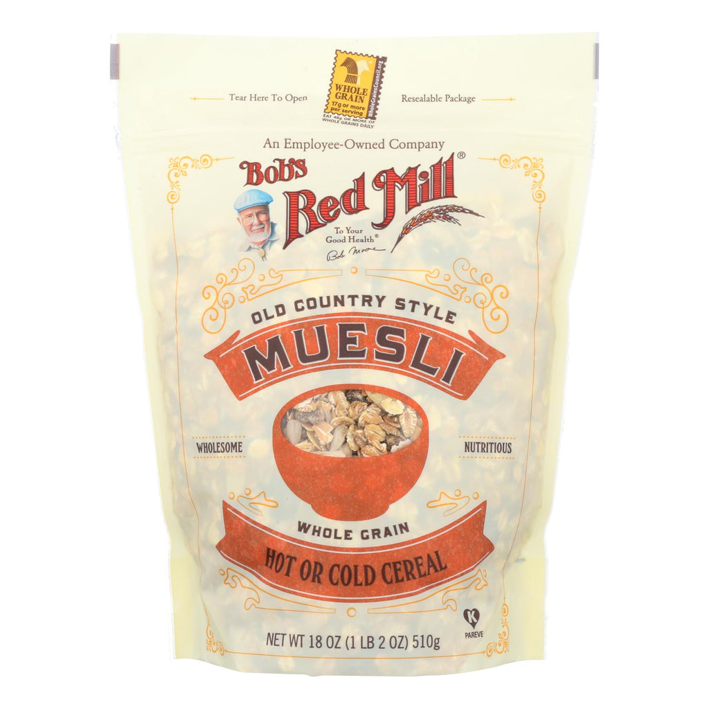 Bob's Red Mill - Old Country Style Muesli Cereal - 18 Oz - Case Of 4