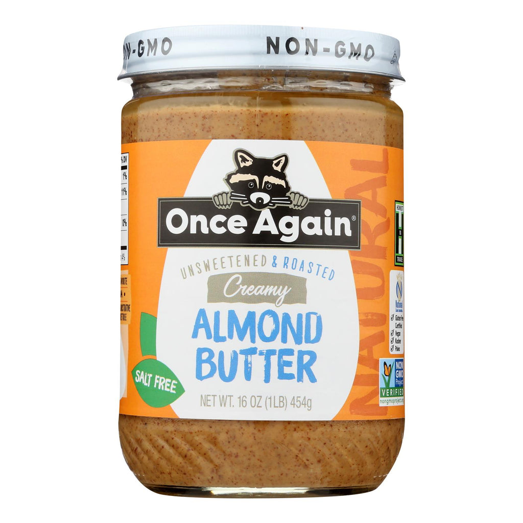 Once Again - Almond Butter Smth Ns - Case Of 6-16 Oz