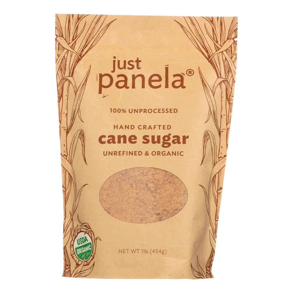 Just Panela Handcrafted Unrefined & Organic Cane Sugar  - Case Of 8 - 16 Oz
