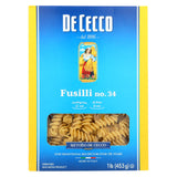 De Cecco Pasta - Pasta - Fusilli - Case Of 12 - 16 Oz