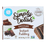 Simply Delish Chocolate Pudding & Pie Filling  - Case Of 6 - 1.7 Oz