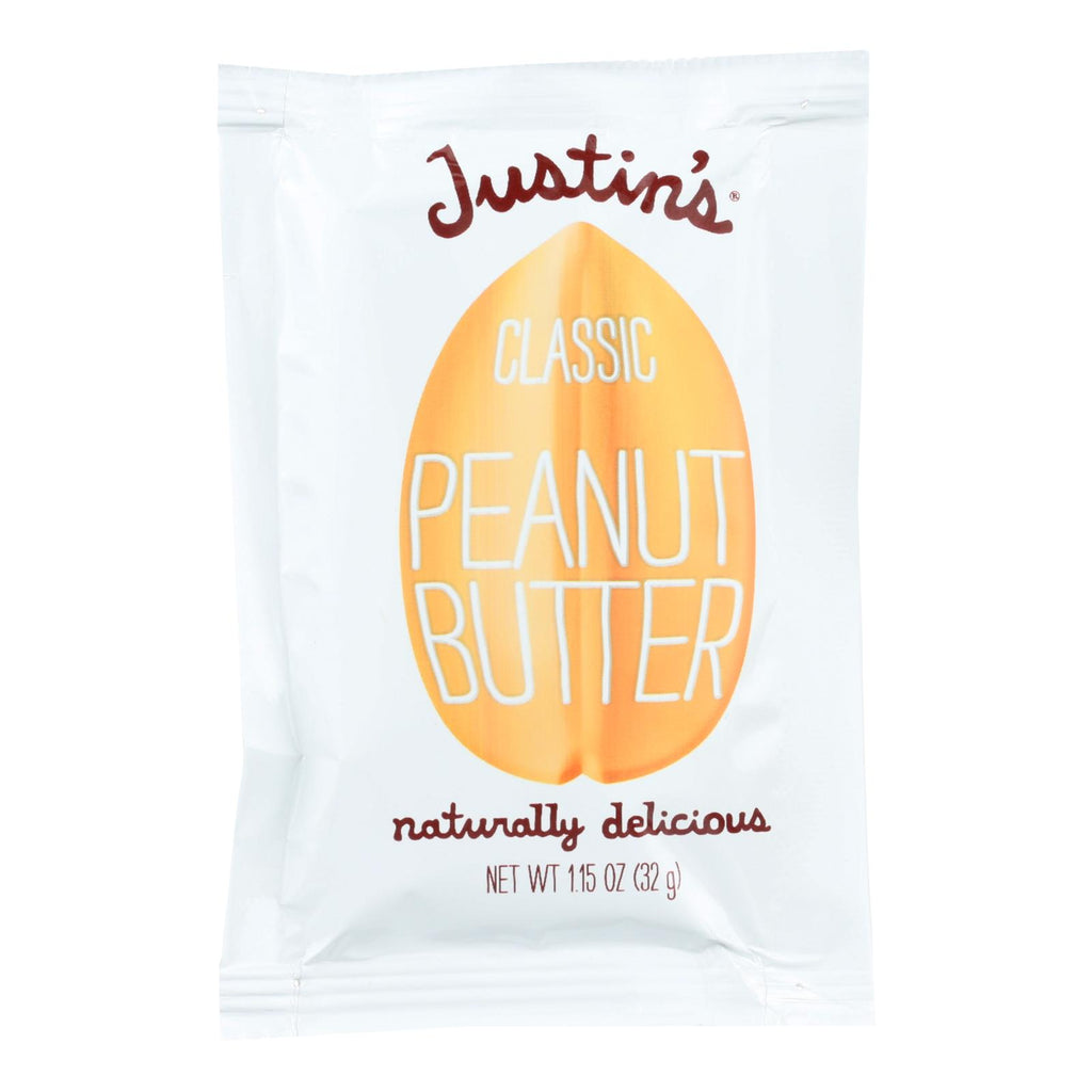 Justin's Nut Butter Squeeze Pack - Peanut Butter - Classic - Case Of 10 - 1.15 Oz.