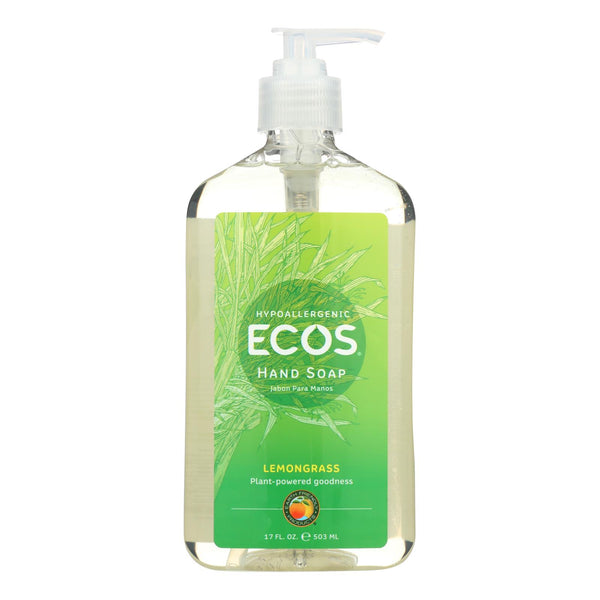 Earth Friendly Hand Soap - Lemongrass - Case Of 6 - 17 Fl Oz.