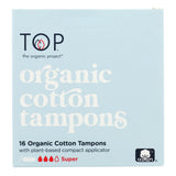 Top The Organic Project - Tampon Super Applicator - 1 Each 1-16 Ct