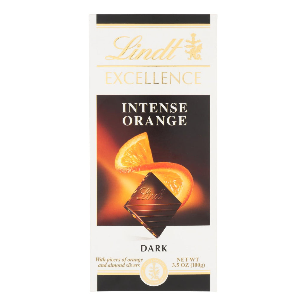 Lindt - Bar Chocolate Excel Orange - Case Of 12-3.5 Oz