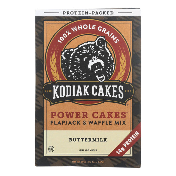 Kodiak Cakes Power Cakes Flapjack & Waffle Mix - Case Of 6 - 20 Oz