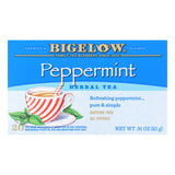 Bigelow Tea Purely Peppermint Tea - Case Of 6 - 20 Bag