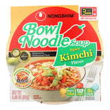 Nong Shim Kimchi Cup - Vegan - Case Of 12 - 3.03 Oz.