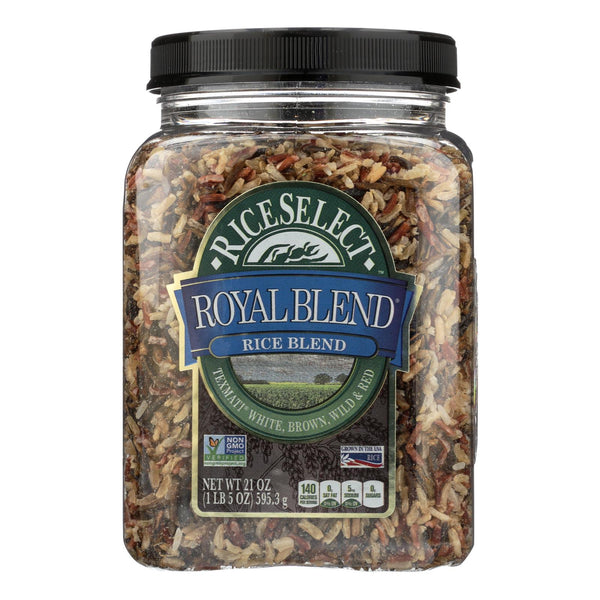 Rice Select Royal Blend - White Brown And Red - Case Of 4 - 21 Oz.