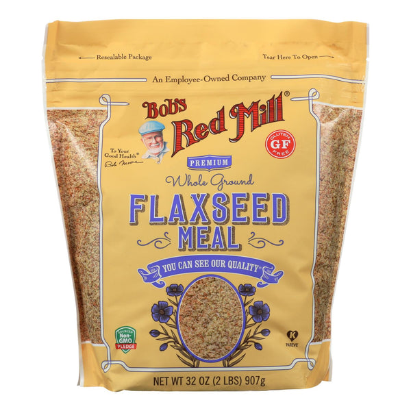 Bob's Red Mill - Flaxseed Meal - Gluten Free - Case Of 4 - 32 Oz