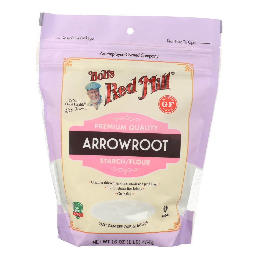 Bob's Red Mill - Arrowroot Starch - Case Of 4-16 Oz.