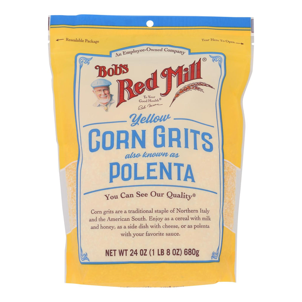 Bob's Red Mill - Polenta Yellow Crn Grits - Case Of 4-24 Oz