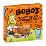 Bobo's Oat Bars - Oat Bite Pnutbtr Chocolate Chips - Case Of 6 - 6.5 Oz