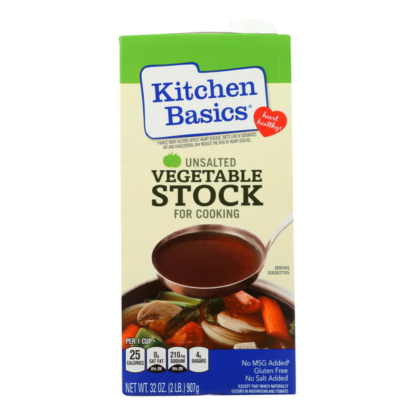 Kitchen Basics Vegetable Stock - Case Of 12 - 32 Fl Oz.