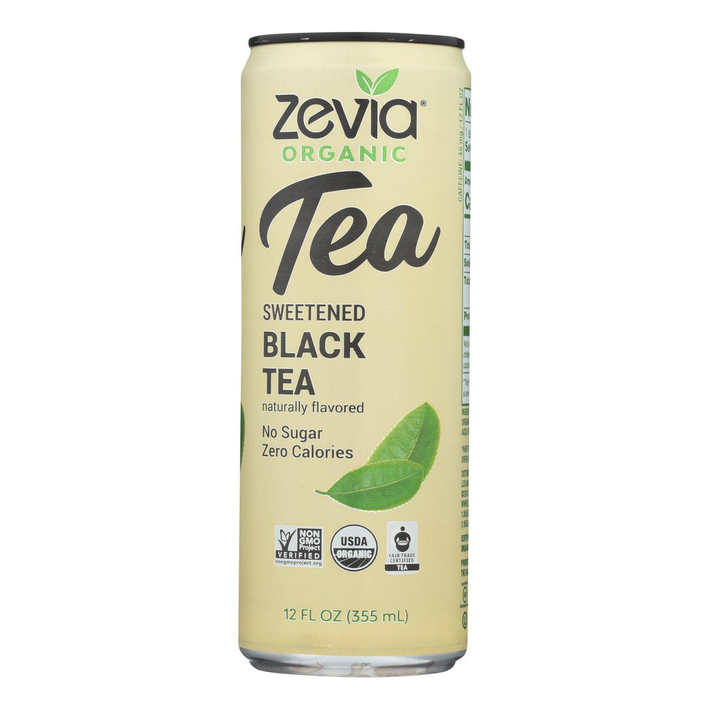 Zevia - Tea Black - Case Of 12 - 12 Fz
