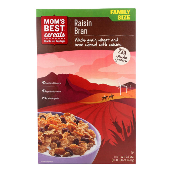 Mom's Best Raisin Bran Cereals - Case Of 10 - 22 Oz