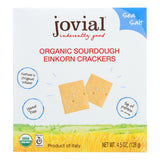 Jovial - Sourdough Einkorn Crackers - Sea Salt - Case Of 10 - 4.5 Oz.