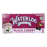Waterloo - Sparkling Water Black Cherry - Case Of 3 - 8-12 Fz