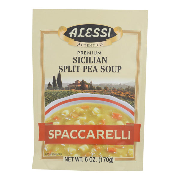 Alessi - Split Pea Soup - Spaccarelli - Case Of 6 - 6 Oz.