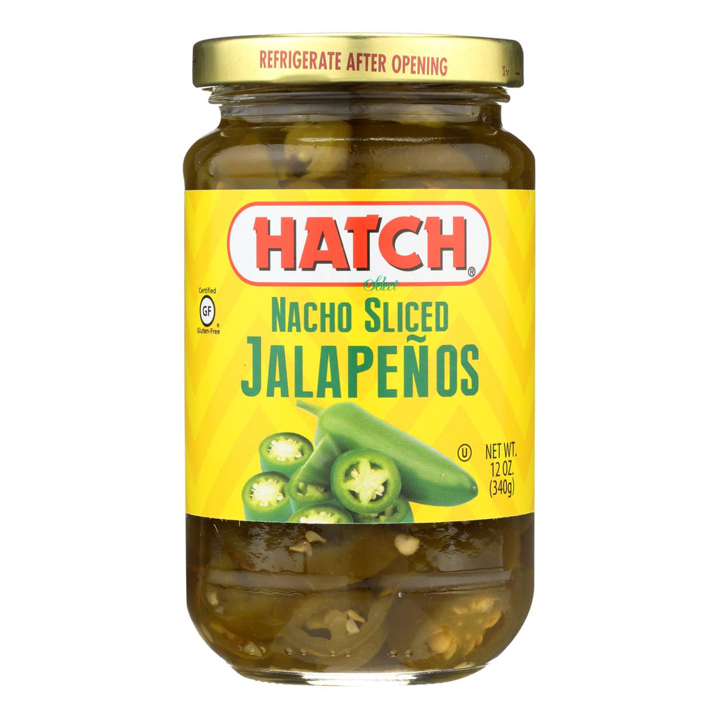Hatch Chili Jalapenos - Nacho Sliced - Case Of 12 - 12 Oz