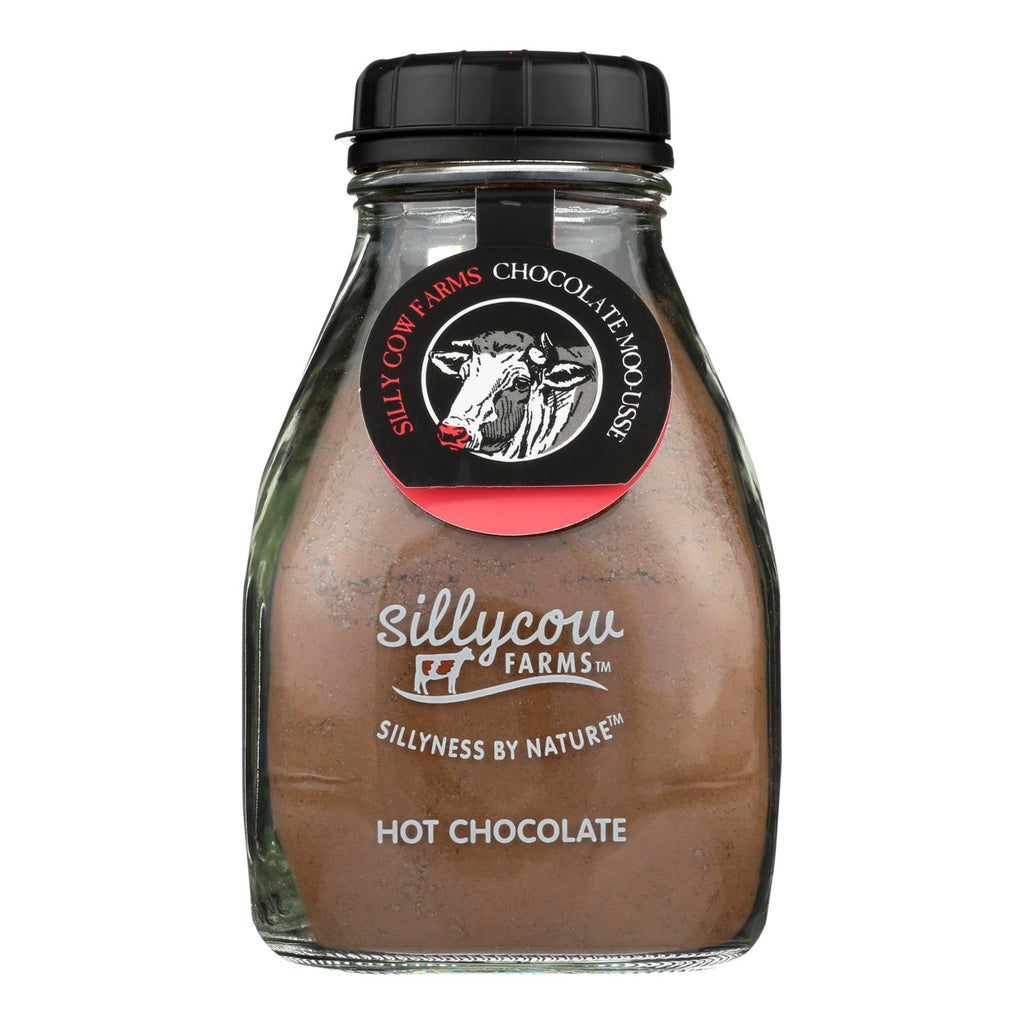 Silly Cow Farms Hot Chocolate - Moo-usse - Case Of 6 - 16.9 Oz.