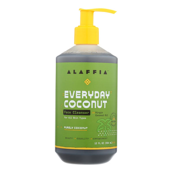 Alaffia Coconut Cleansing Face Wash  - 1 Each - 12 Fz