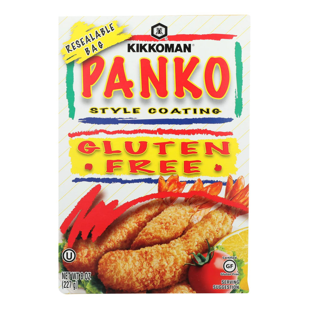 Kikkoman Coating Bread Crumbs - Panko Style - Case Of 12 - 8 Oz
