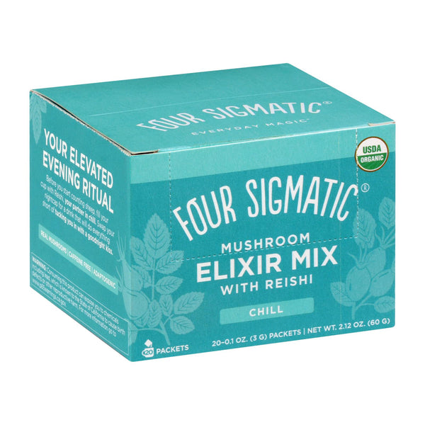 Four Sigmatic - Mushroom Elixir - Organic Reishi Mushroom - 20 Ct