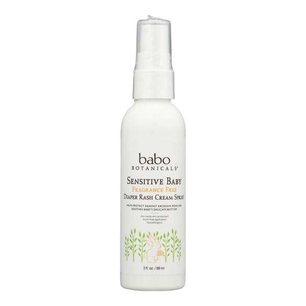 Babo Botanicals - Diaper Cream Spry Sensitive - 1 Each -3 Fz