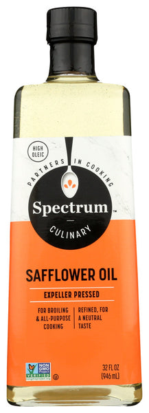 Spectrum Naturals High Oleic Refined Safflower (12x32 Oz)