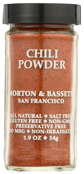 Morton & Bassett All Natural Chili Powder (3x1.9Oz)