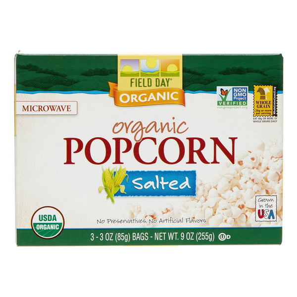 Field Day Salted Mw Popcorn (12x3Pack )